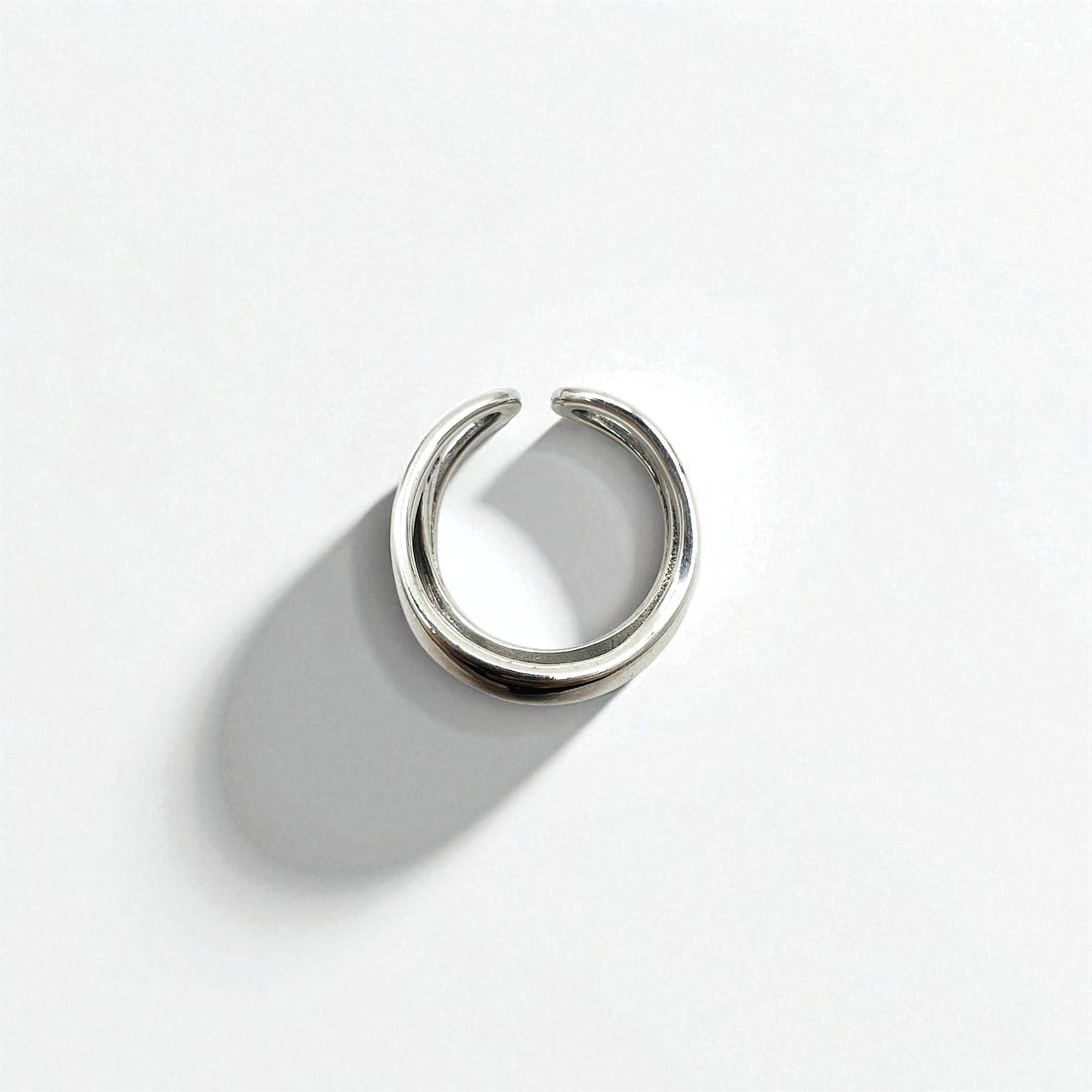 Vintage Silver Open Ring ウェーブデザイン オープン リング 指輪 シルバー 925