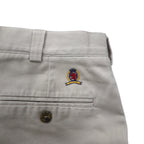 TOMMY HILFIGER 90s Wide Chino Pants L Beige Cotton