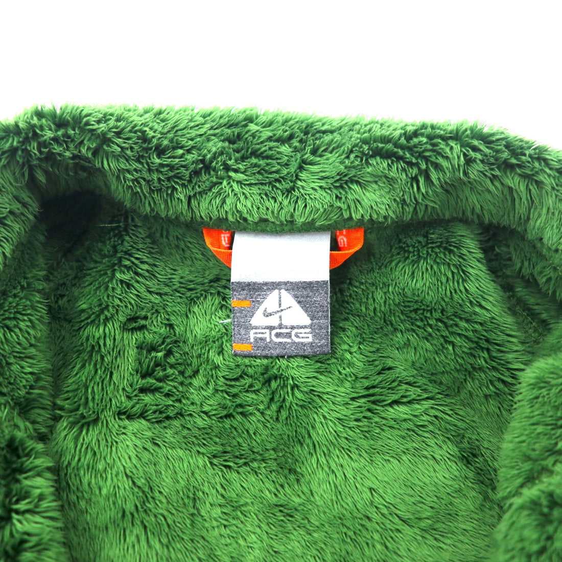 NIKE ACG Full Zip Fleece Jacket M Khaki Polyester