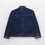SEAN JOHN 00s Denim Jacket, G-Jean, M, Indigo, Blue, One Point Logo, Embroidered