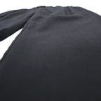 Nautica 90s Super 100s 2-pleat Wide Leg Slacks, Size L, Black Wool