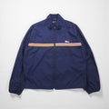 RLX Ralph Lauren Stand Collar Track Jacket 2XL Navy Drawcord Side Zip Pocket