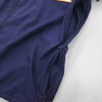RLX Ralph Lauren Stand Collar Track Jacket 2XL Navy Drawcord Side Zip Pocket
