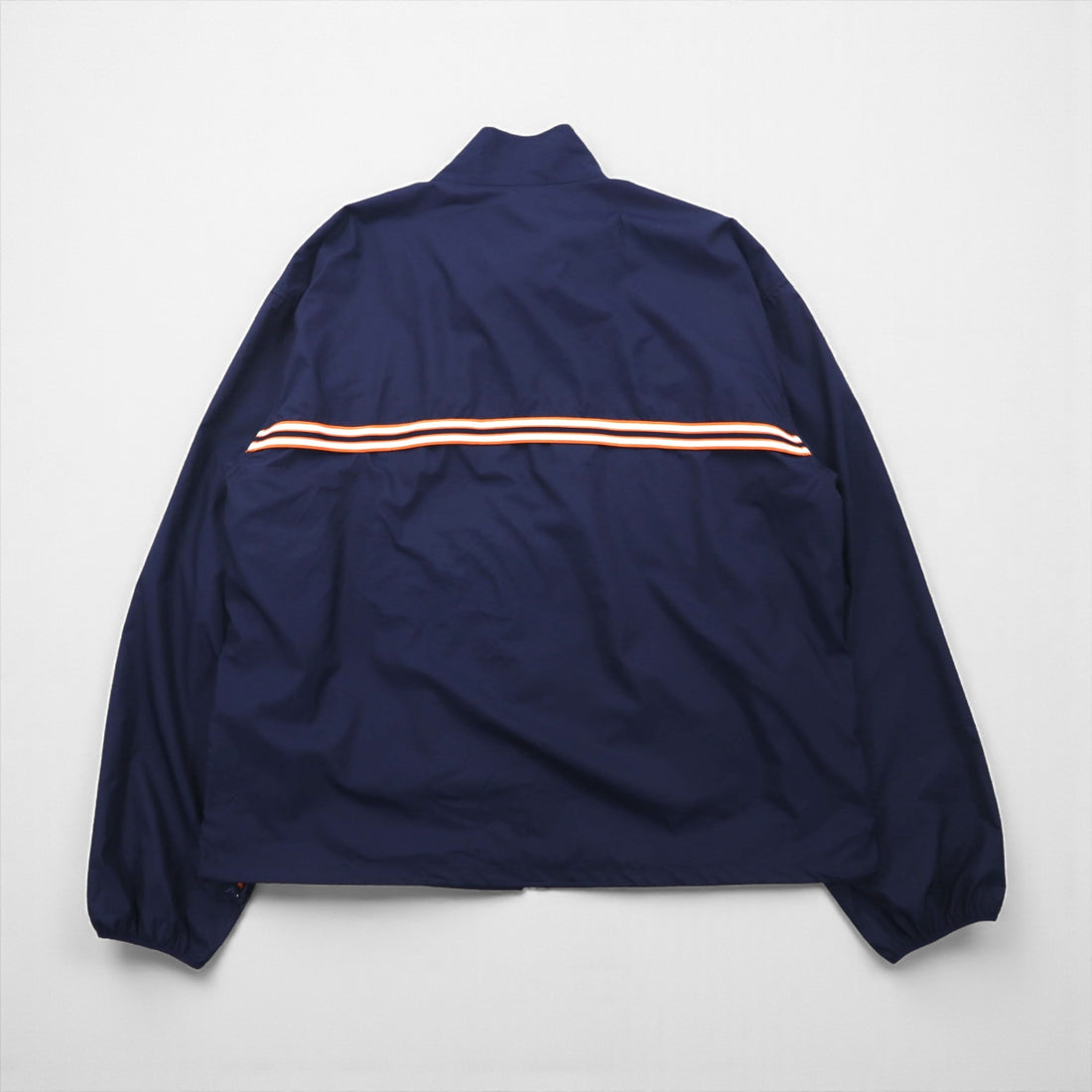 RLX Ralph Lauren Stand Collar Track Jacket 2XL Navy Drawcord Side Zip Pocket