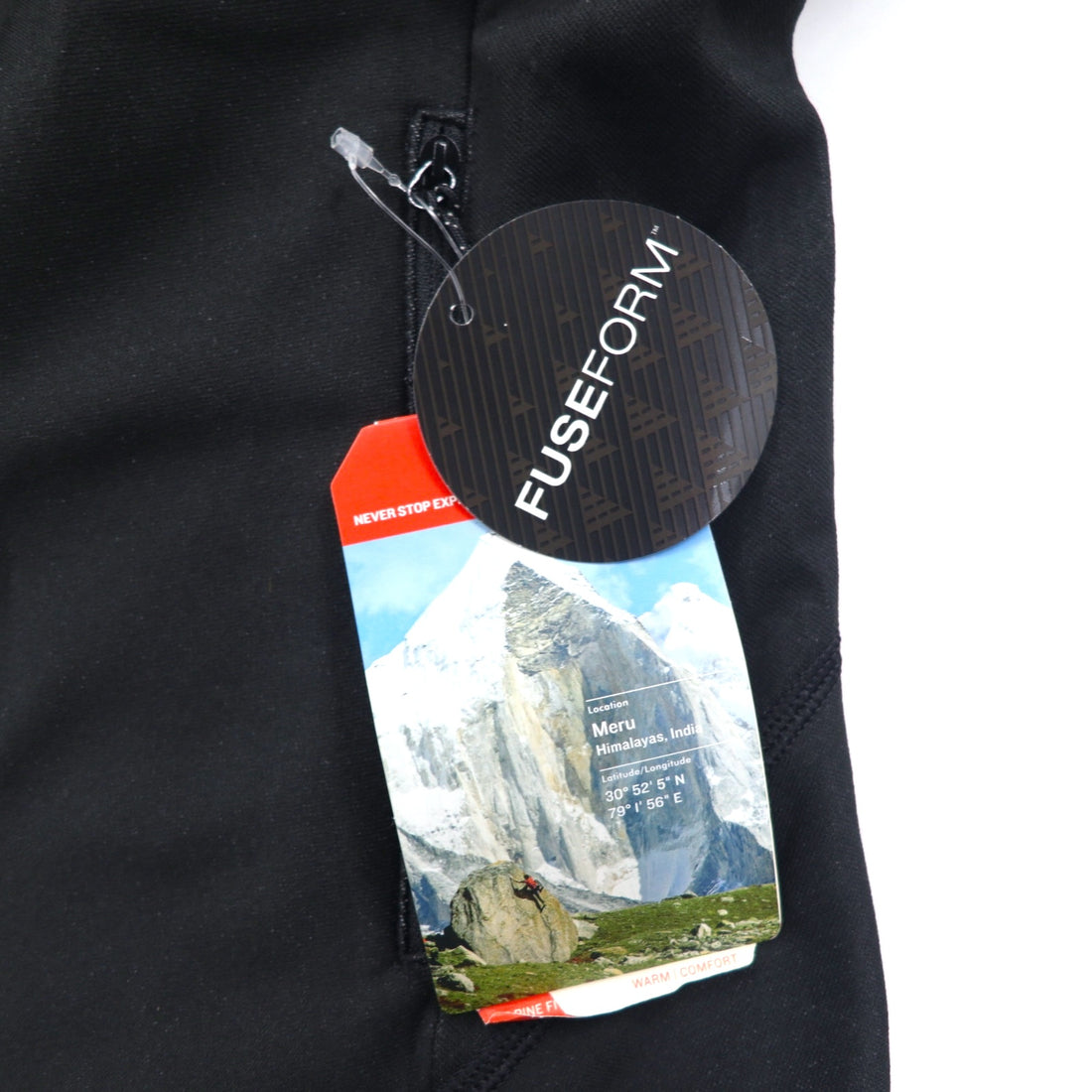 THE NORTH FACE FUSEFORM Softshell Jacket XS Black Polyester Stretch NF00CF4GCGW Unused