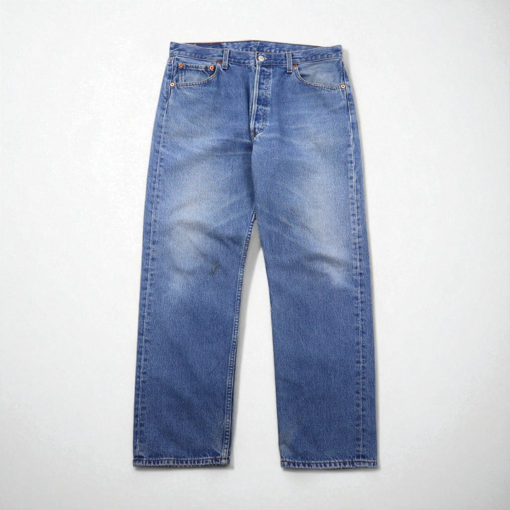 Levi's 00年代 ユーロリーバイス 501 デニムパンツ L インディゴ ブルー ボタンフライ 00501 0114 ポーランド製