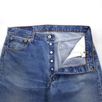 Levi's 00年代 ユーロリーバイス 501 デニムパンツ L インディゴ ブルー ボタンフライ 00501 0114 ポーランド製