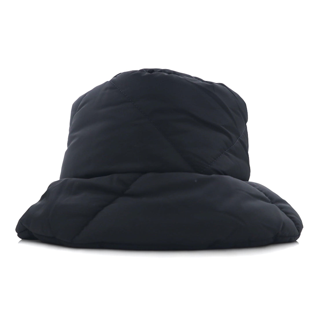PRADA Padded Re-Nylon Bucket Hat, Quilted, Logo Print, 22AW, 2HC252