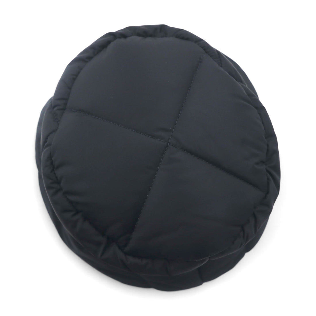PRADA Padded Re-Nylon Bucket Hat, Quilted, Logo Print, 22AW, 2HC252