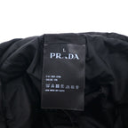PRADA Padded Re-Nylon Bucket Hat, Quilted, Logo Print, 22AW, 2HC252