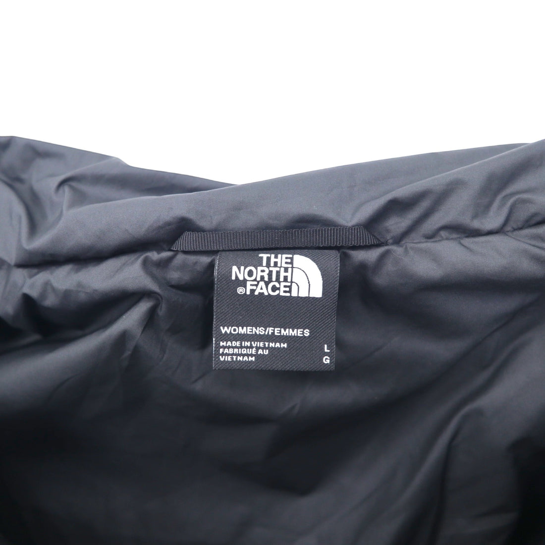 THE NORTH FACE Insulated Jacket, Padded Down Jacket, L, Black, Polyester, Logo Embroidery, Everyday Insulated Jacket, NF0A529LJK3, Unused Item