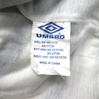 UMBRO 00年代 ハーフジップ アノラックジャケット XL ネイビー ワンポイントロゴ カンガルーポケット