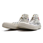 PLAY COMME des GARCONS × CONVERSE Chuck Taylor Hi Sneakers 27cm White Canvas 1CL703