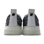 PIERRE HARDY Olly Sneakers 23cm Yellow Gray Bandana Pattern Leather GREY-YELLOW BANDANA Made in Portugal