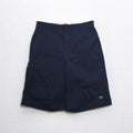 Dickies Work Shorts, Navy, Polyester, Cotton, Made in Honduras