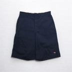 Dickies Work Shorts, Navy, Polyester, Cotton, Made in Honduras