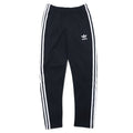 日本然リトテ-古着オンライン-adidas originals トラックパンツ ジャージ M ブラック サイド 3ストライプ スナップ トレフォイルロゴ 刺繍 Big Boy's Snap Black Track Pants CV8312-adidas originals Track pants Jersey M Black Side 3 Striped Snap Trefoil Logo Embroidery Big Boy's Snap Black Track Pants CV8312