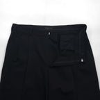 DOCKERS PREMIUM ( Levi's ) リラックスフィット 2タック ワイド チノパンツ L ネイビー コットン
