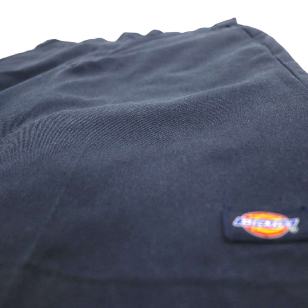 Dickies Work Shorts, Navy, Polyester, Cotton, Made in Honduras