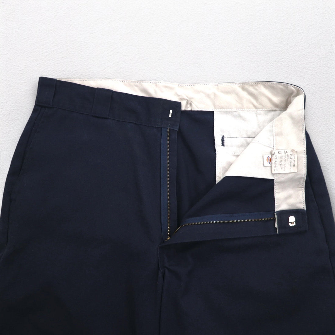 Dickies Work Shorts, Navy, Polyester, Cotton, Made in Honduras