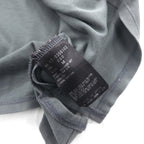 HELMUT LANG 天竺 コットンシャツ M チャコール グレー 胸ポケット 日本製 17-0308102