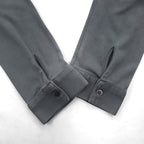 HELMUT LANG 天竺 コットンシャツ M チャコール グレー 胸ポケット 日本製 17-0308102