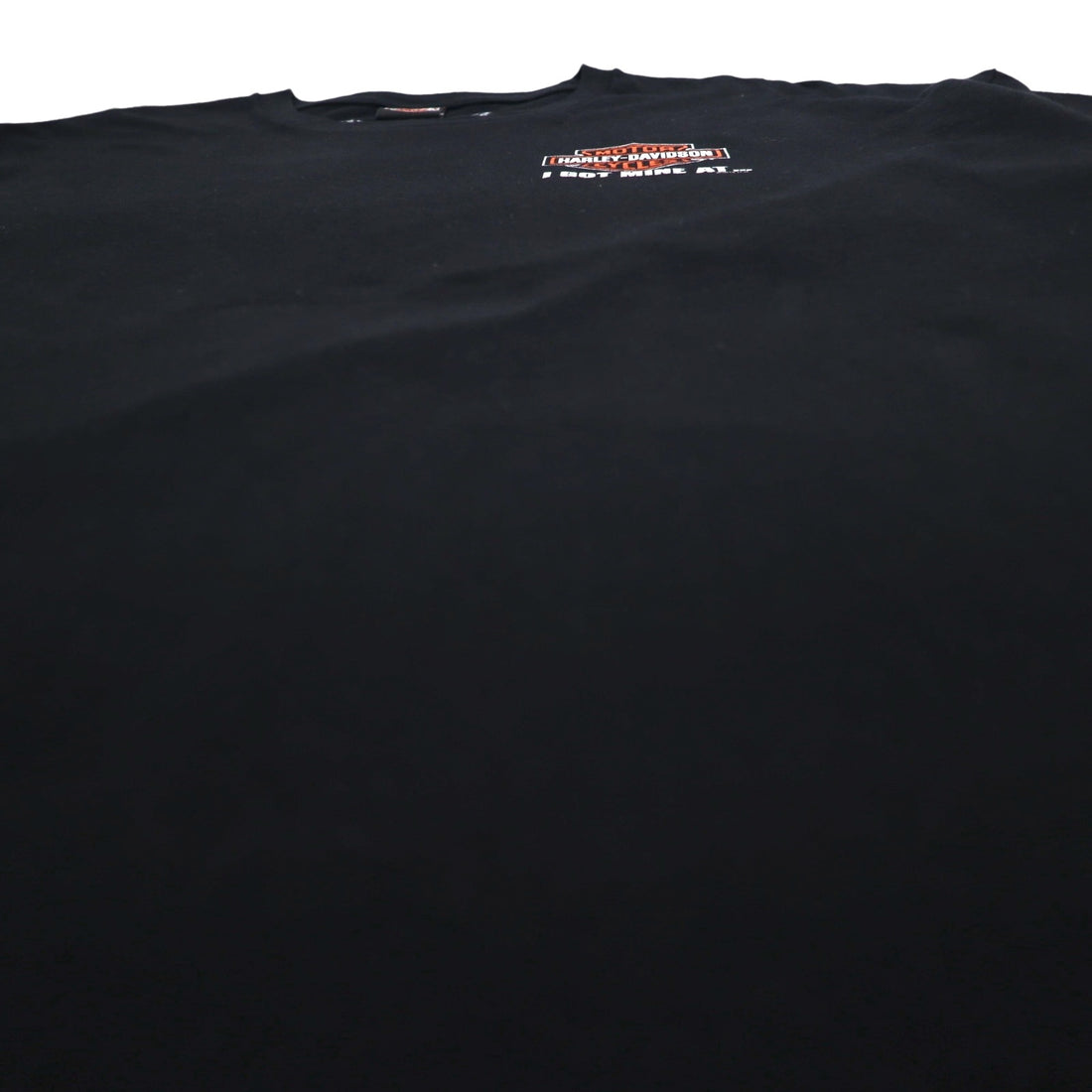 HARLEY DAVIDSON Skull Back Print T-Shirt 3XL Black Cotton BLACK JACK Made in Nicaragua