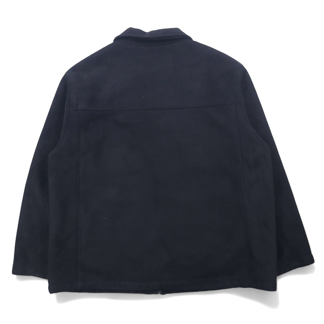 DOCKERS (Levi's) 90s faux mouton jacket, XL, black, polyester.