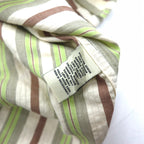 POLO JEANS CO. RALPH LAUREN 90s Multi-stripe shirt L Green Cotton
