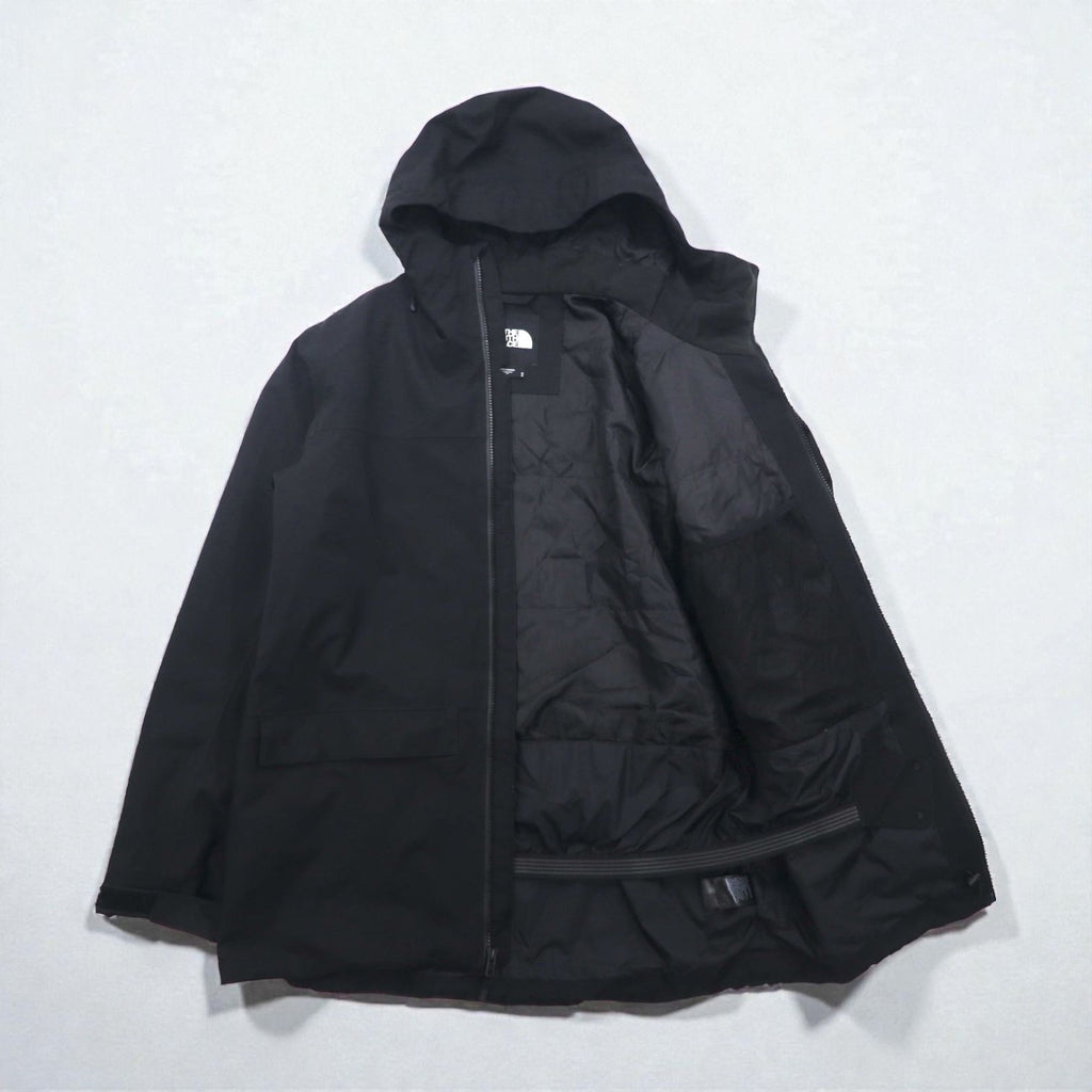 THE NORTH FACE Sickline Jacket DryVent Mountain Parka M Black Waterproof NF0A4QWX PRIMALOFT Zipper