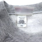 USA製 90年代 BASSETT-WALKER カレッジプリント スウェット 3XL グレー OHIO STATE