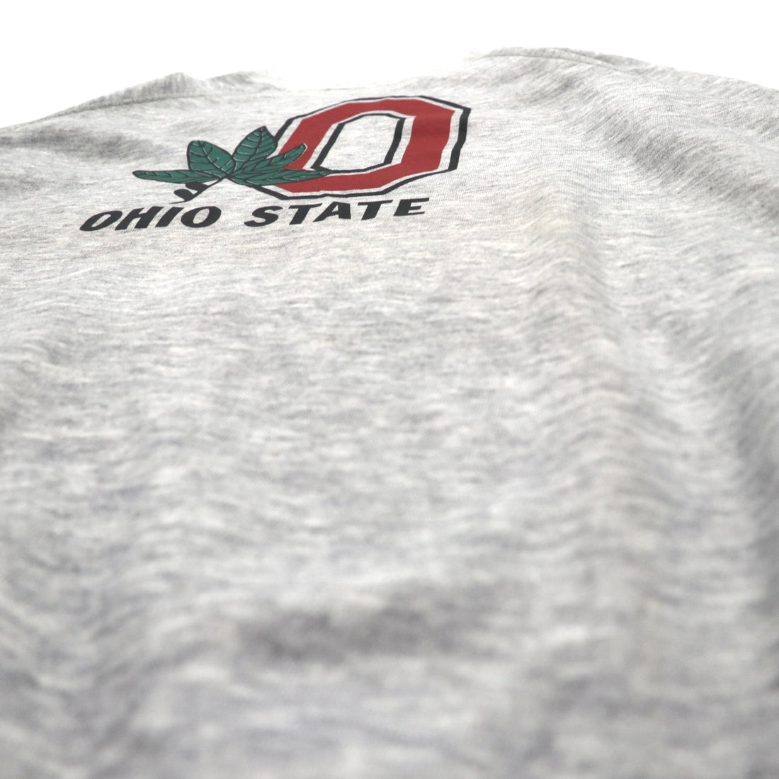 USA製 90年代 BASSETT-WALKER カレッジプリント スウェット 3XL グレー OHIO STATE