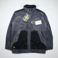 molinel expert ユーロワーク フランス ユーティリティ ジャケット M グレー Cordura コーデュラ デニム 未使用品