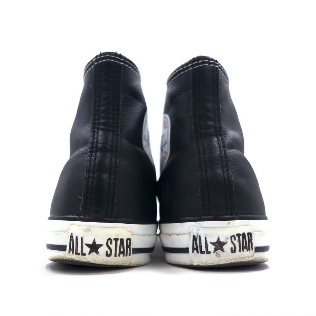 CONVERSE Leather All Star High Sneakers 27.5cm Black 1B908
