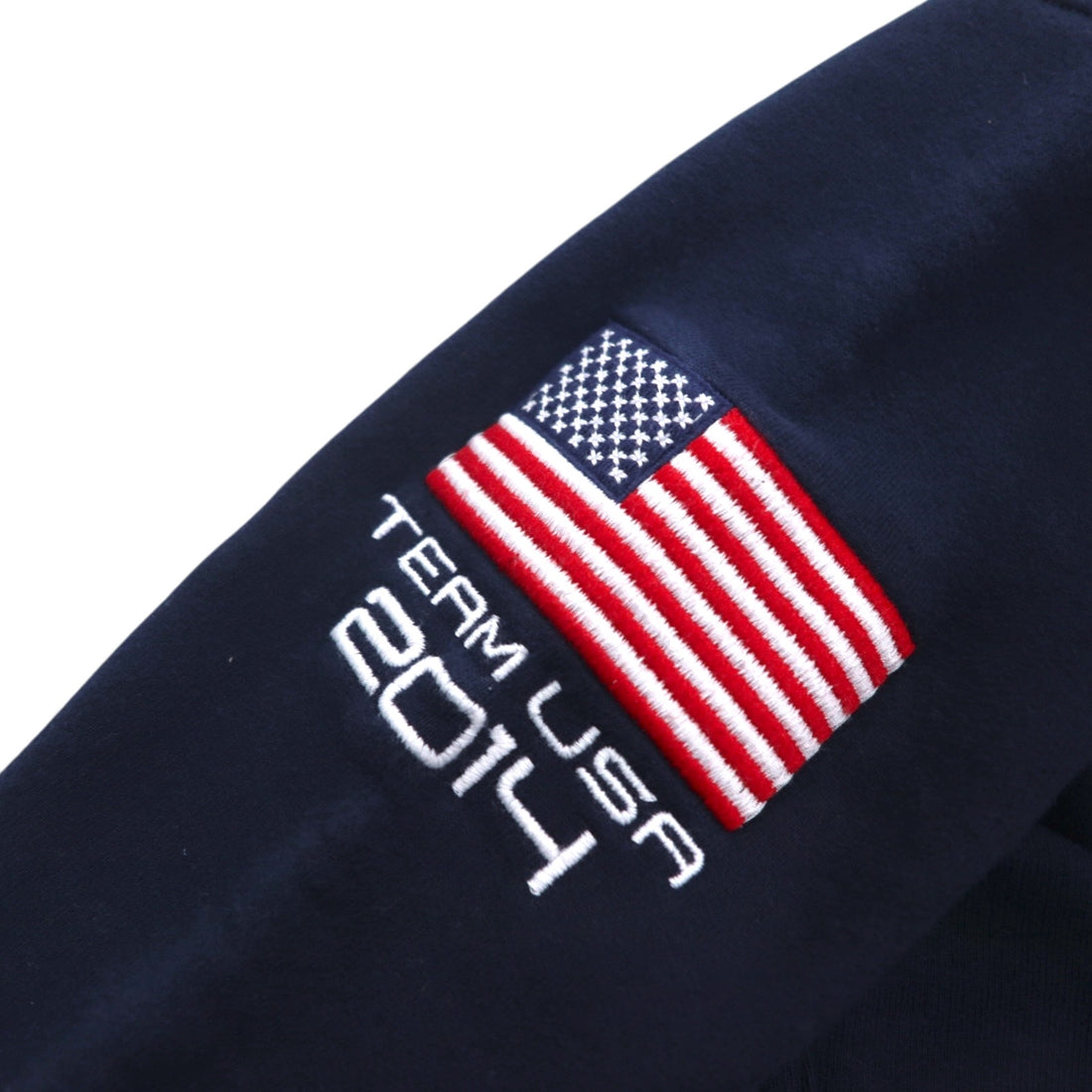 Polo by Ralph Lauren Made in USA Reverse Weave Sweatshirt Track Jacket Jersey L Navy