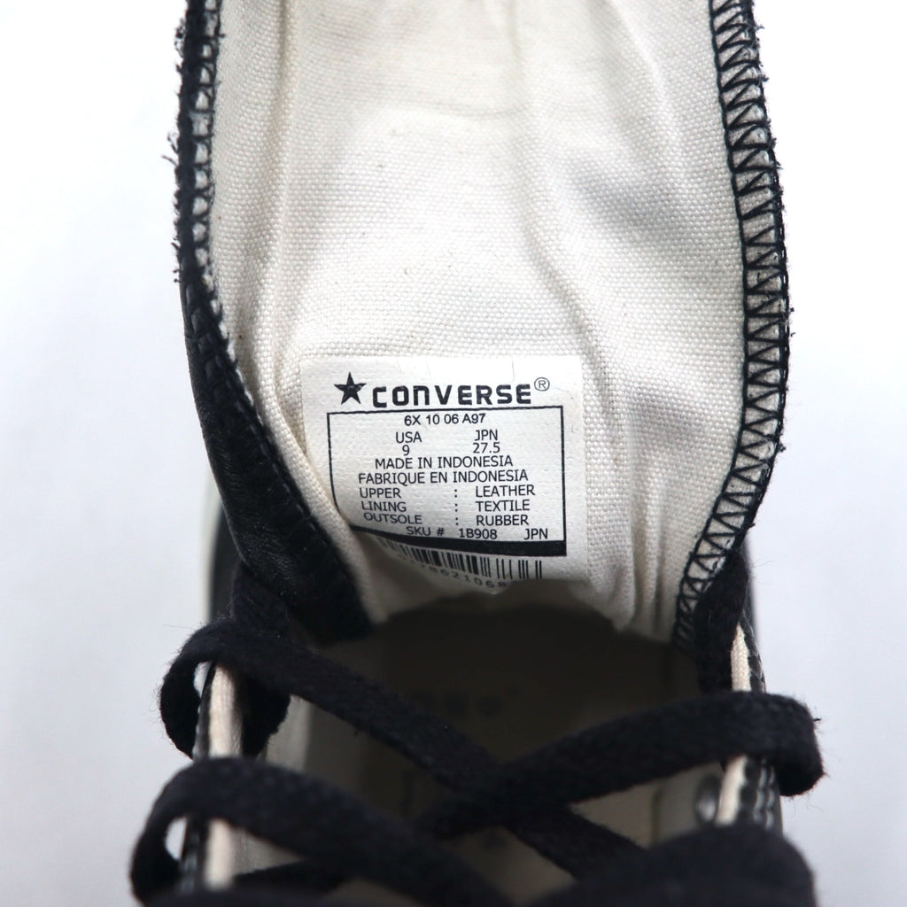 CONVERSE Leather All Star High Sneakers 27.5cm Black 1B908