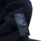 Polo by Ralph Lauren Made in USA Reverse Weave Sweatshirt Track Jacket Jersey L Navy