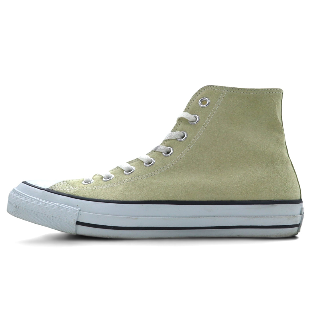 CONVERSE REACT Suede Leather All Star Hi Sneakers 26.5cm Beige REACT Insole 1602