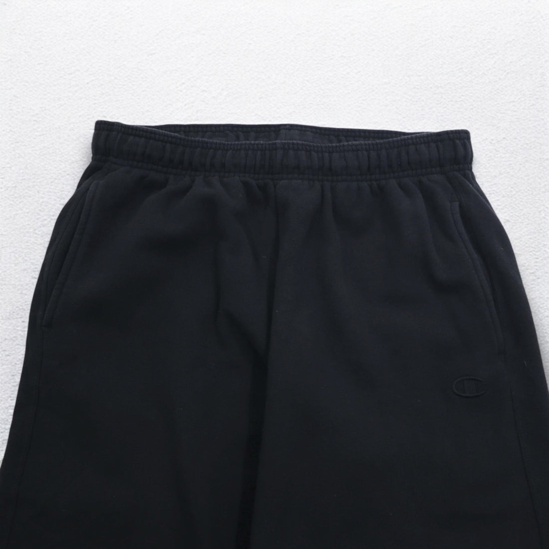 Champion Wide Sweatpants XL Black Cotton Polyester Made in Honduras
