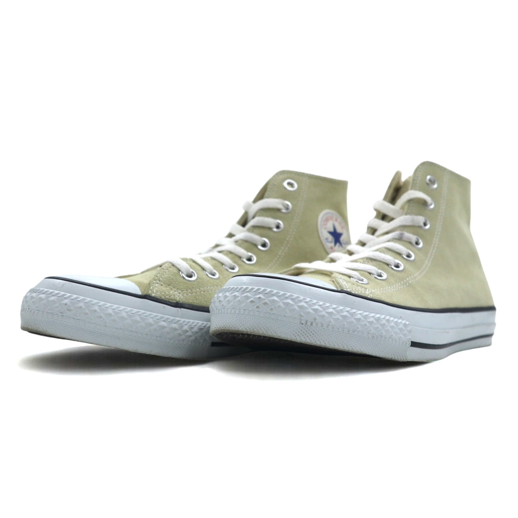 CONVERSE REACT Suede Leather All Star Hi Sneakers 26.5cm Beige REACT Insole 1602