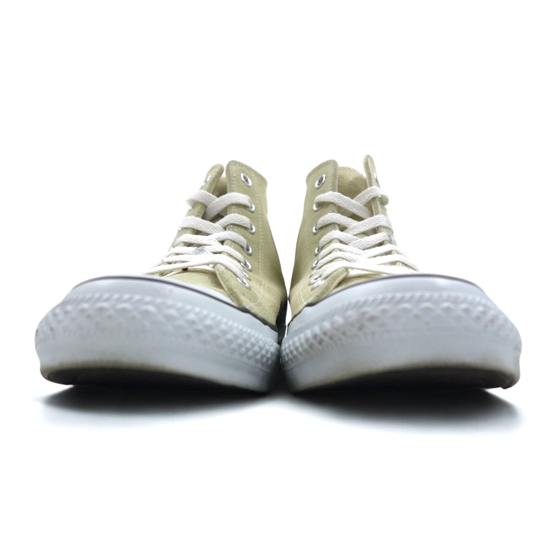 CONVERSE REACT Suede Leather All Star Hi Sneakers 26.5cm Beige REACT Insole 1602