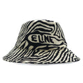 CELINE Zebra Print Bucket Hat M White Black All-over Animal Pattern Hedi Slimane 22AW 2AUV1979S