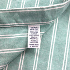 Ralph Lauren 90s Oxford Button-Down Shirt, XL, Green, Striped, Small Pony Embroidery