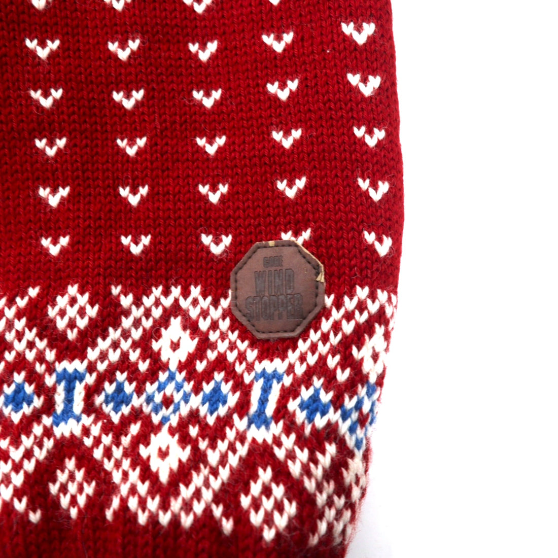 DALE OF NORWAY Tyrolean Knit Sweater L Red Wool Nordic Pattern Big Size DLN9568