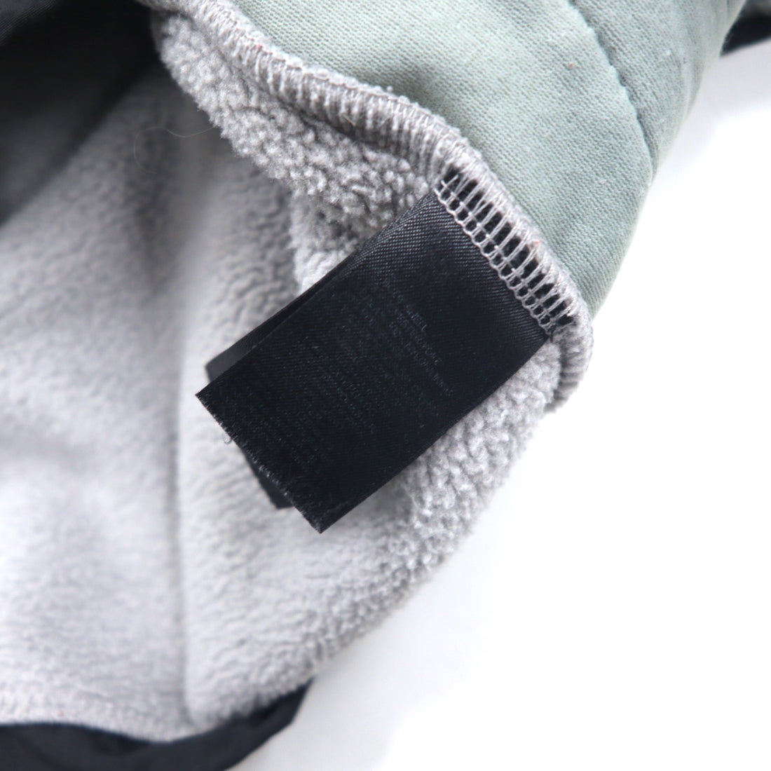 THE NORTH FACE デナリジャケット フリースジャケット XL グレー ポリエステル ロゴ刺繍