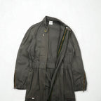 Vintage 80s France Made Jumpsuit by J.VEYRIER, 80s All-in-One Jumpsuit, Size M, Khaki, Military Style