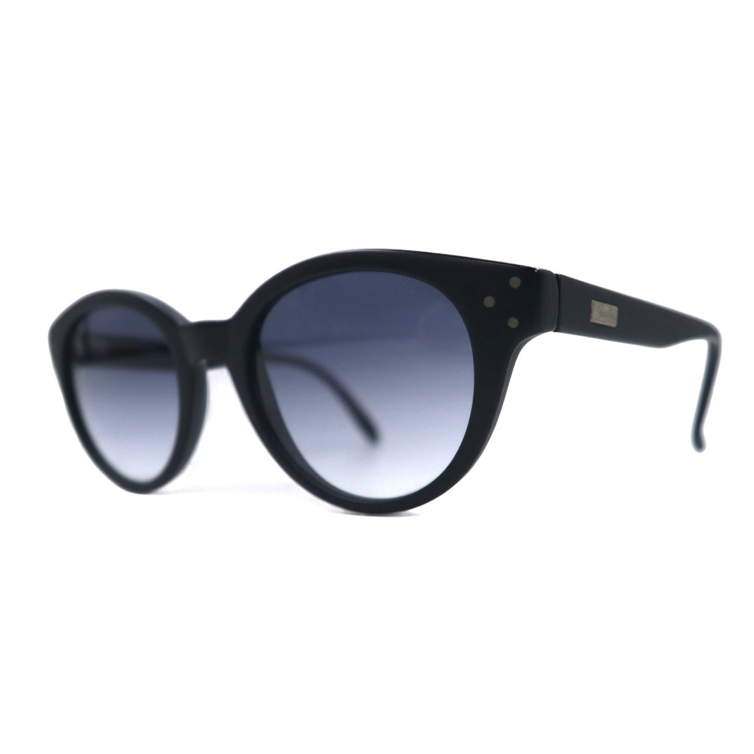 SPEKTRE Made in Italy Boston Sunglasses Black Gradient Lens VITESSE