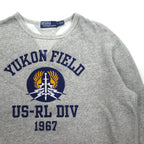 Polo Ralph Lauren Vintage Fit Sweatshirt, Medium, Gray, Yukon Field, US-RL Division, 1967