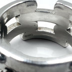 Vintage Silver Ring Steampunk Silver Ring Size 14 Silver 925 Rock