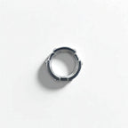 Vintage Silver Ring Steampunk Silver Ring Size 14 Silver 925 Rock